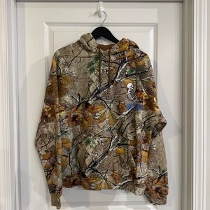 Atmos X Coney Island Picnic Timber Trucking PO Hoodie Camo Pullover Sweatshirt